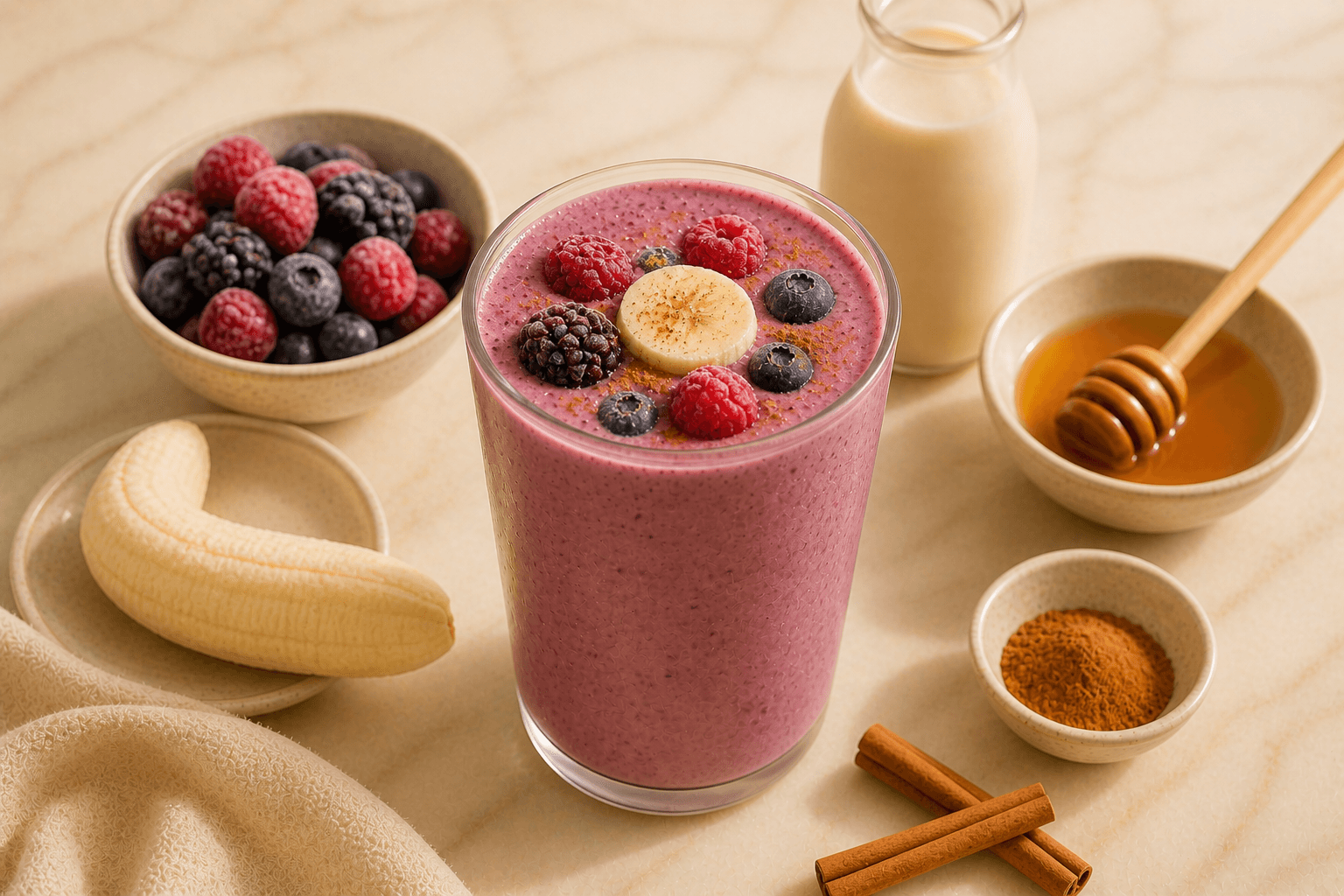 Banana Berry Smoothie