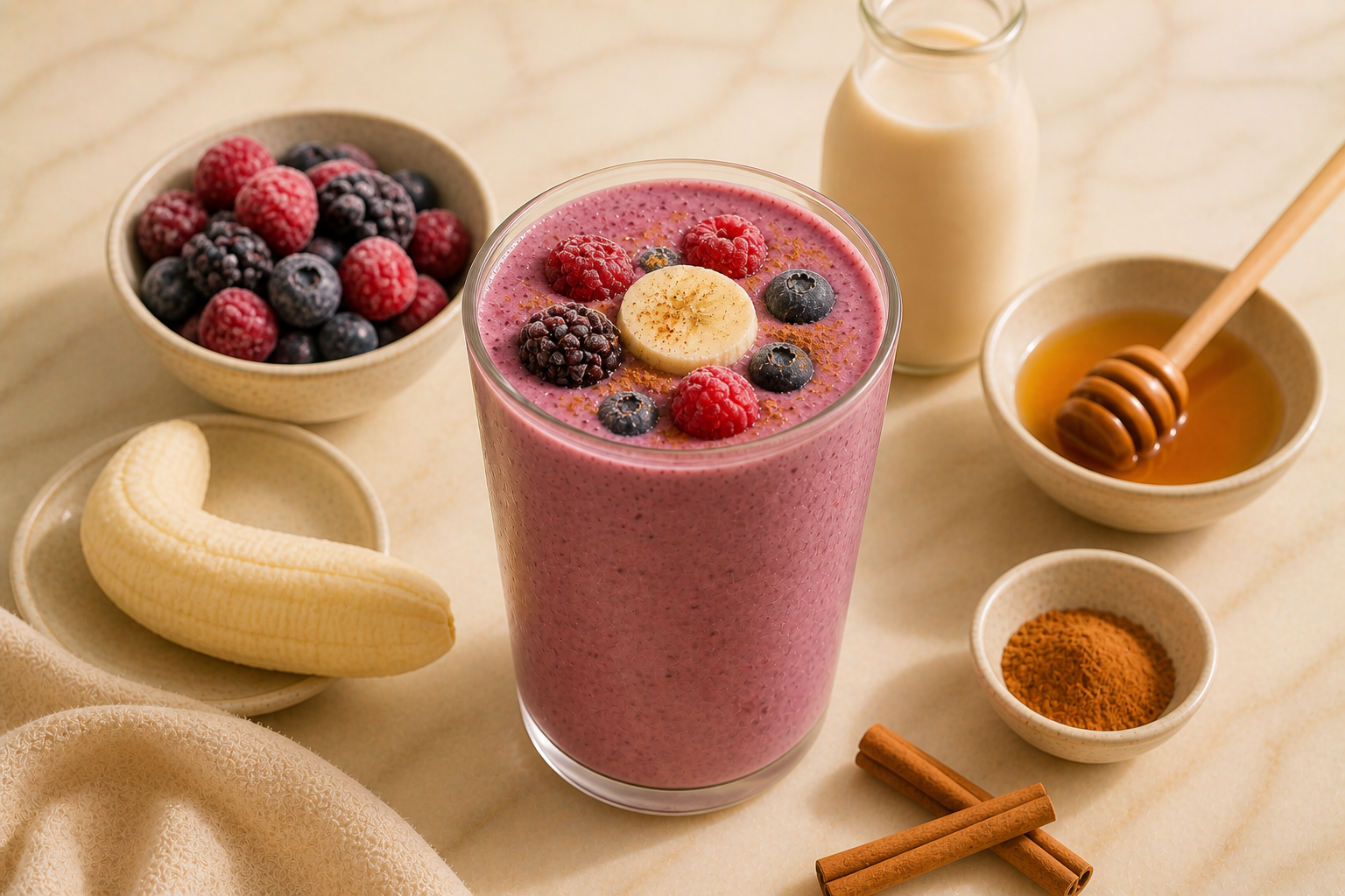 Banana Berry Smoothie